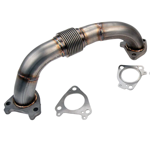 2001-2016 Duramax 2" Driver's Side Stainless Up-Pipe (WCF100652)