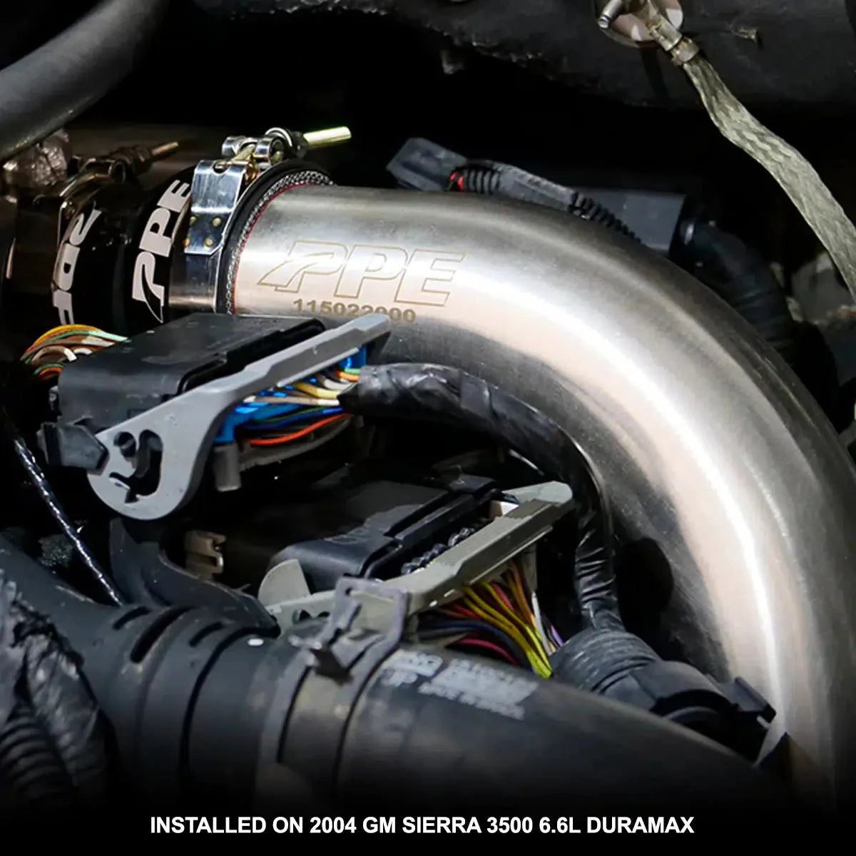 2004.5-2010 Duramax Hot Side Intercooler Charge Pipe 3" Stainless Steel (115022000) - Image 10