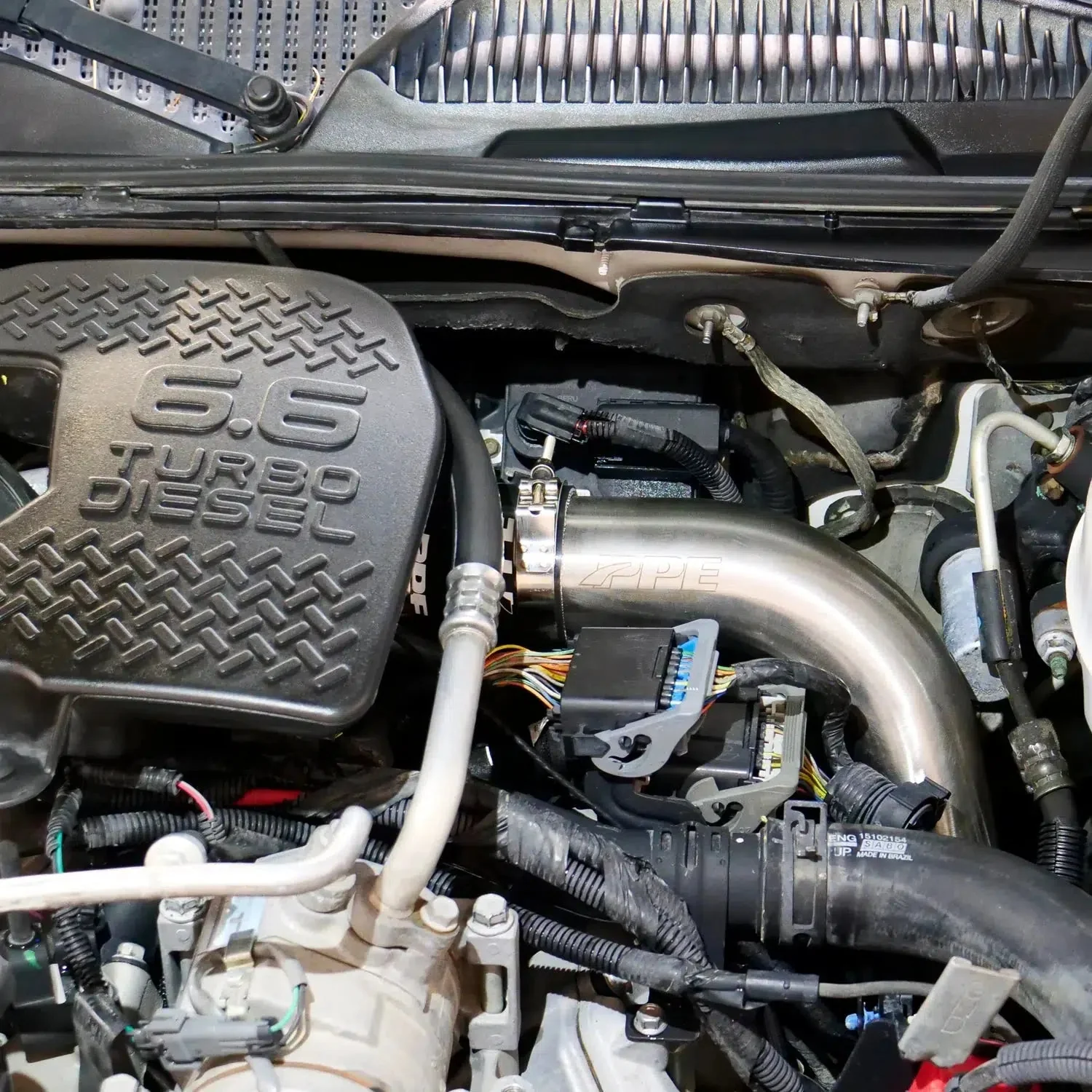 2004.5-2010 Duramax Hot Side Intercooler Charge Pipe 3" Stainless Steel (115022000) - Image 11
