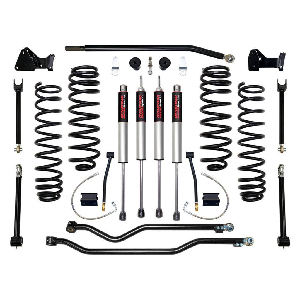 2007-2018 Wrangler 4.5" Suspension Lift System (JK45-1X5310-L2)