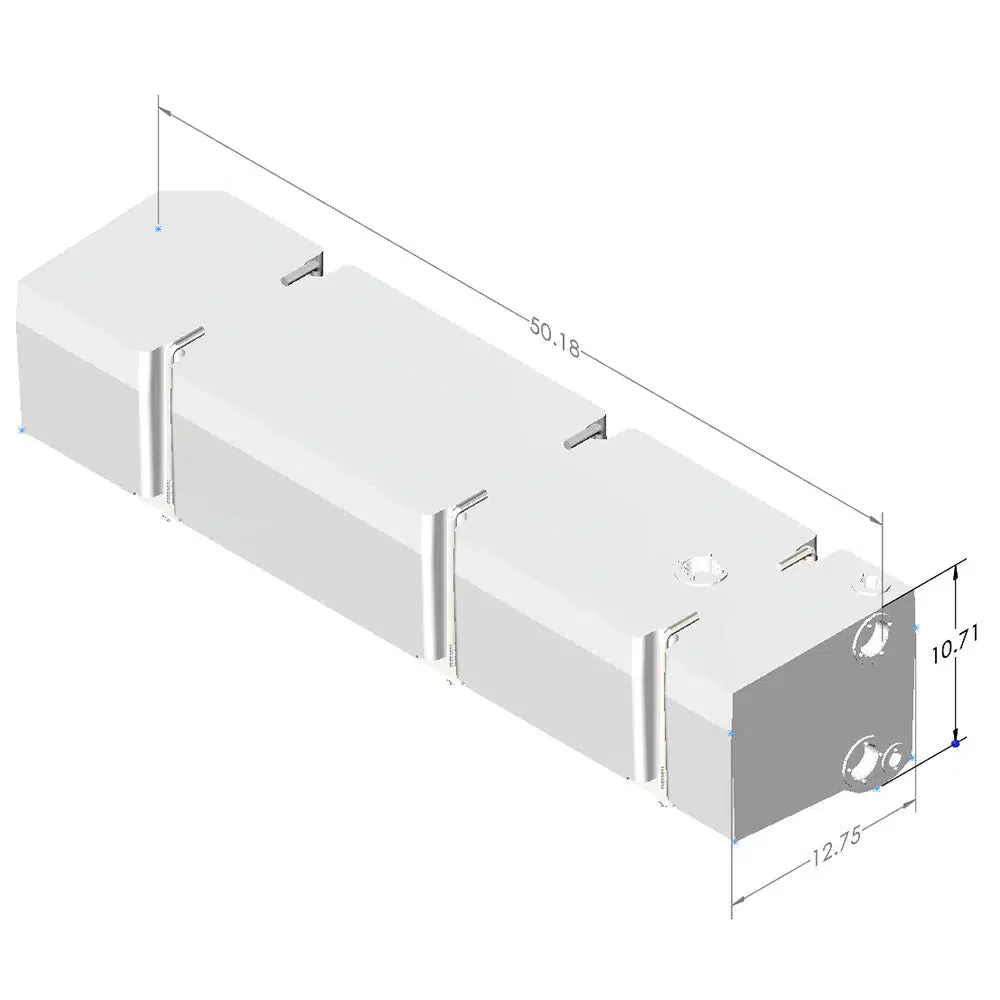 2007-2025 Sprinter S&B 22 Gallon Undercarriage Fresh Water Tank (Drivers Side) (10-3012) - Image 5