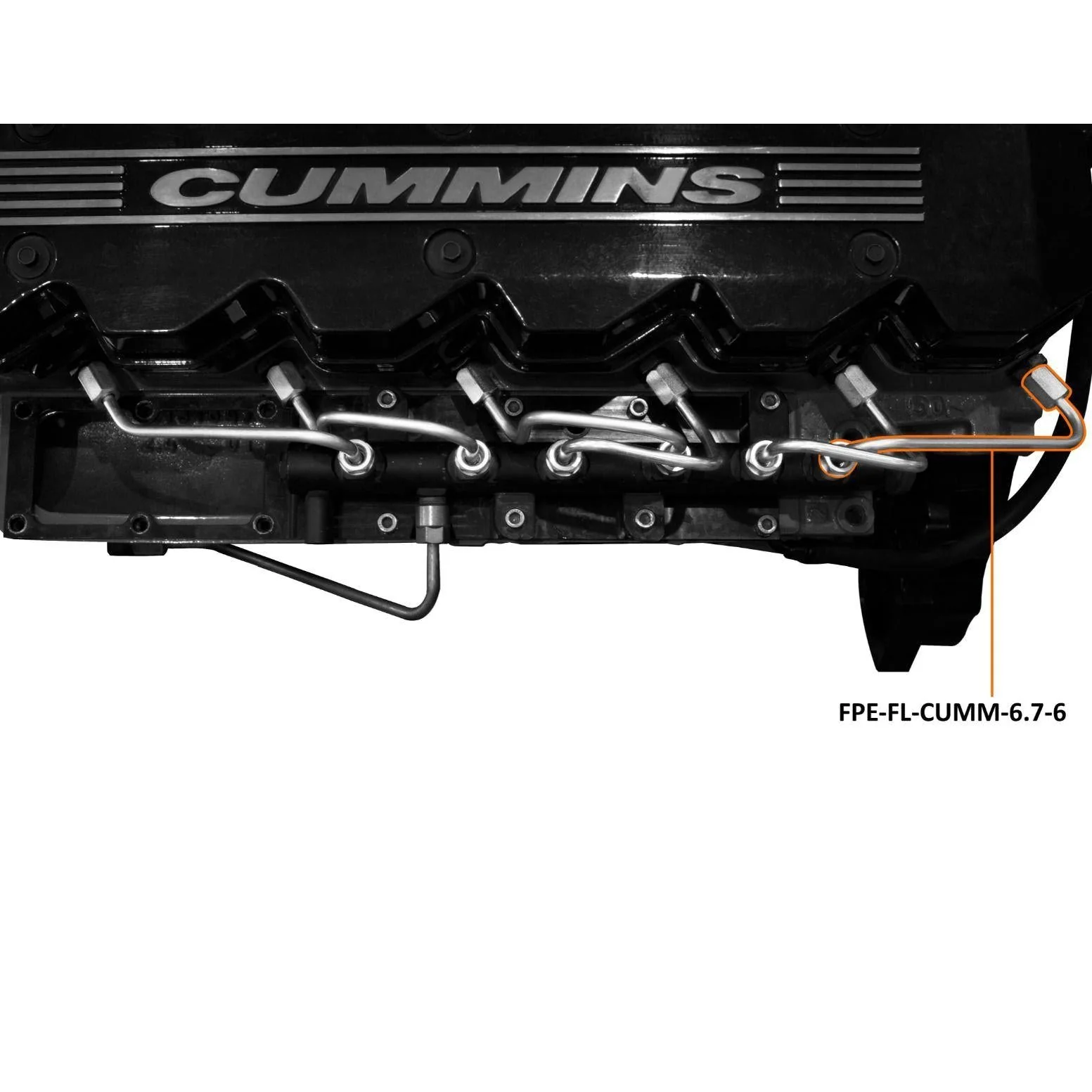 2007.5-2018 Cummins #6 Injection Line (FPE-FL-CUMM-6.7-6) - Image 3