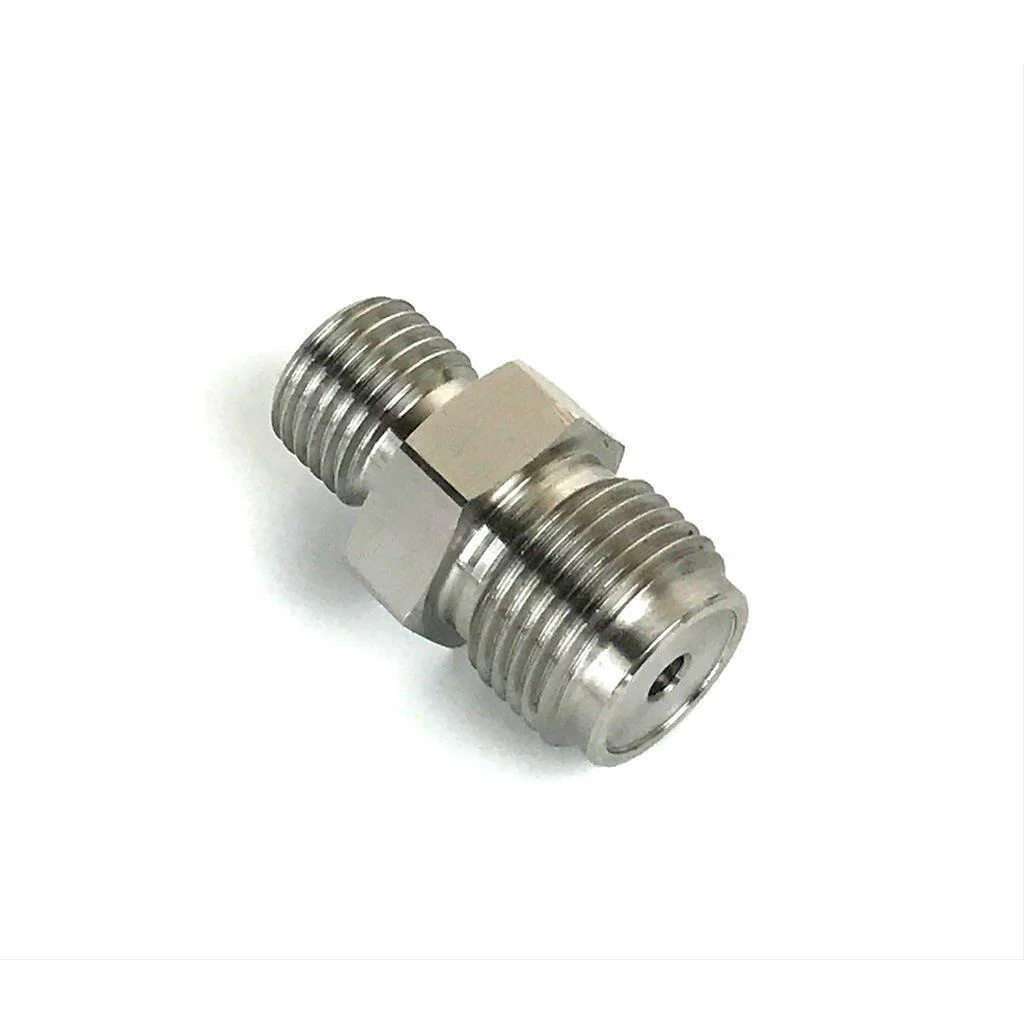2007.5-2018 Cummins 6.7L Fuel Rail Fitting Adapter (14mmx1.5 to 18mmx1.5 - 3.5mm ID) (FPE-34197)