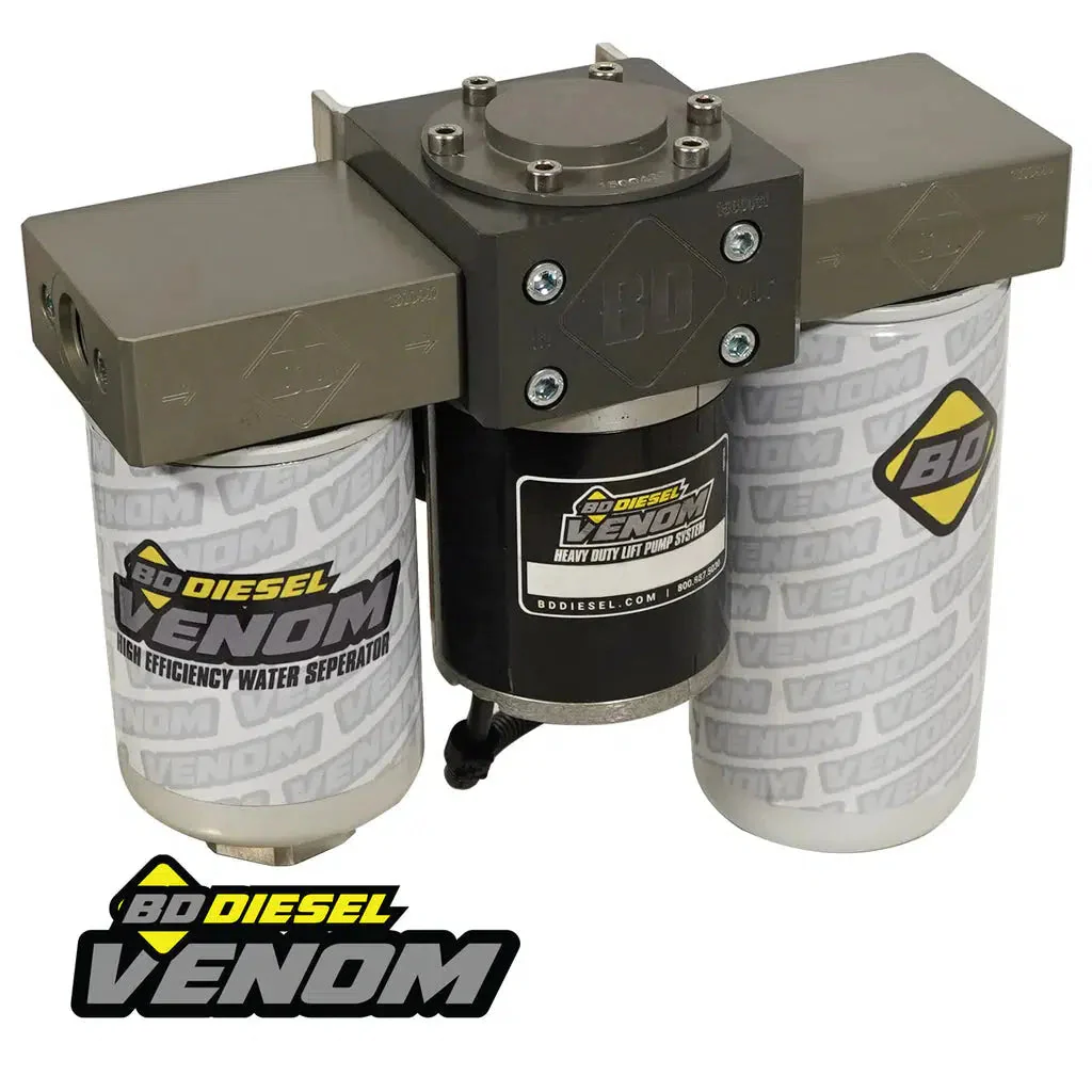 2008-2010 Powerstroke Venom 165GPH Lift Pump w/ Filter & Separator (1050319) - Image 2