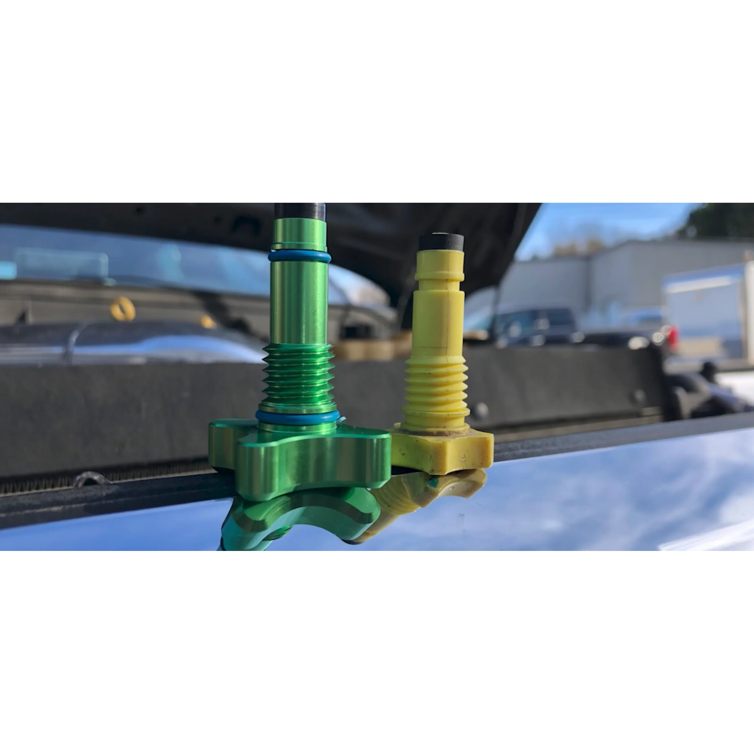 2011-2016 Powerstroke Billet Fuel Drain Valve (SPE-S100150) - Image 5