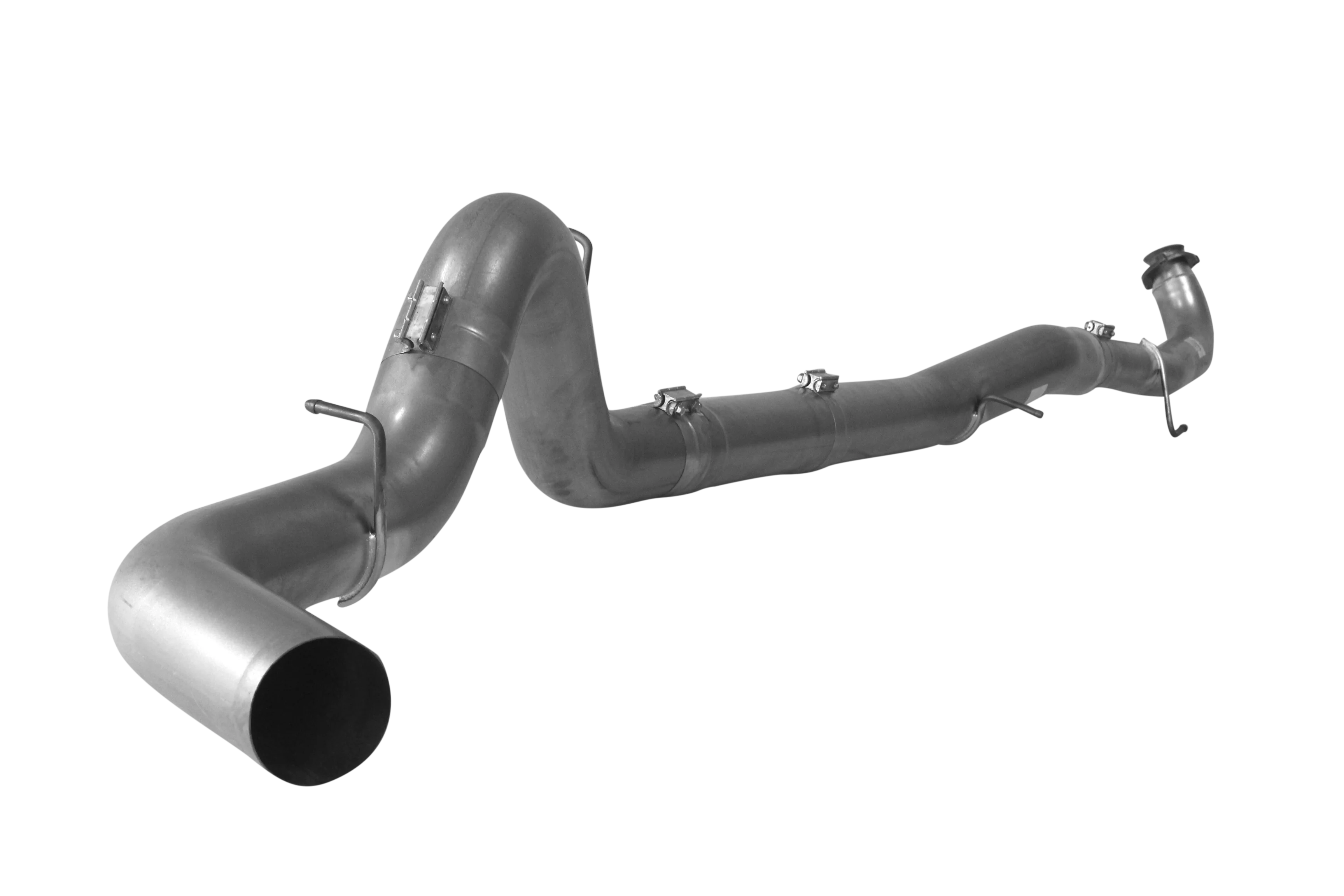 2015.5-2016 Duramax 5" Downpipe Back Exhaust - No Muffler (531008 / 532008)