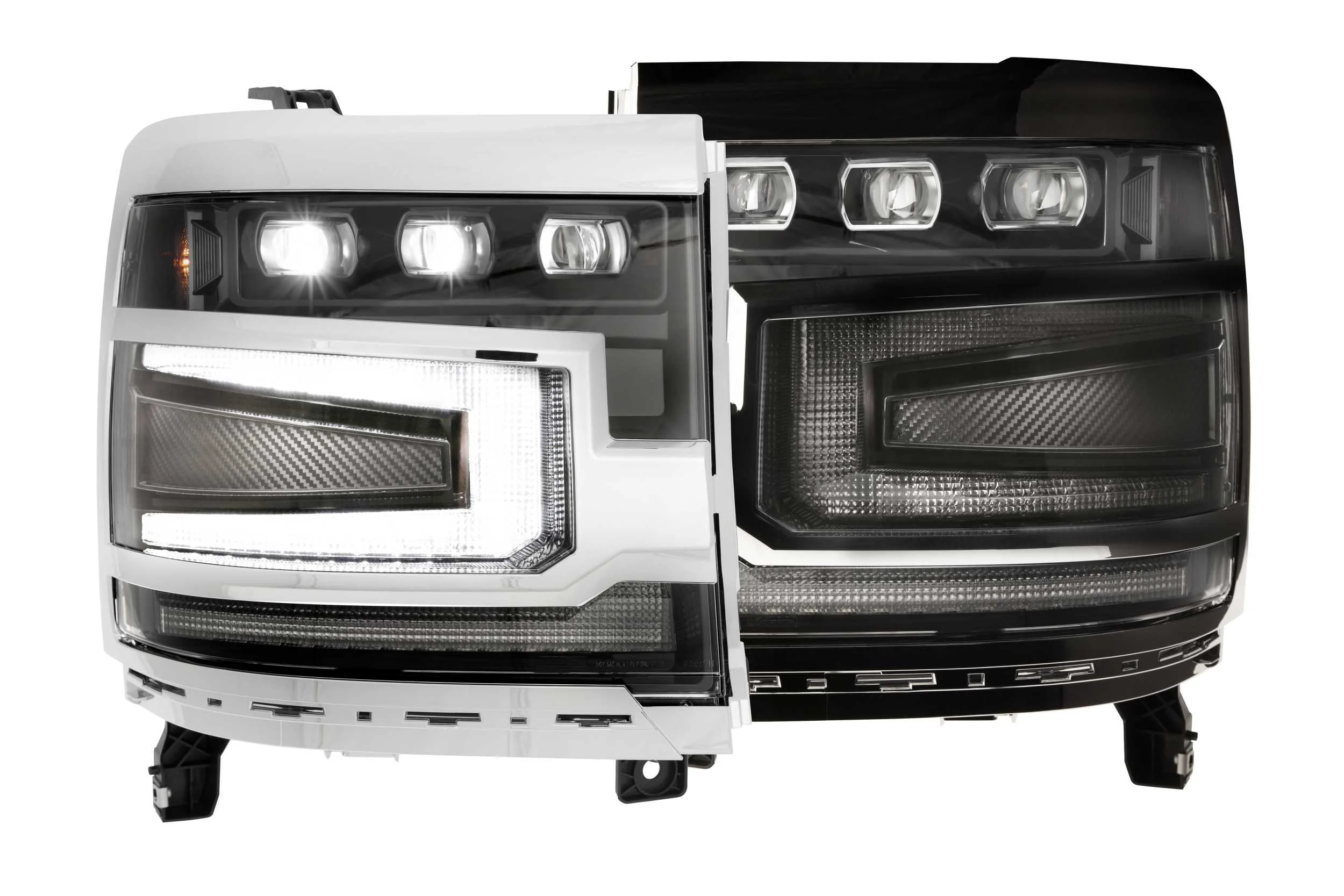 2016-2018 Chevrolet Silverado 1500 Morimoto XB LED Headlights (LF542-ASM)
