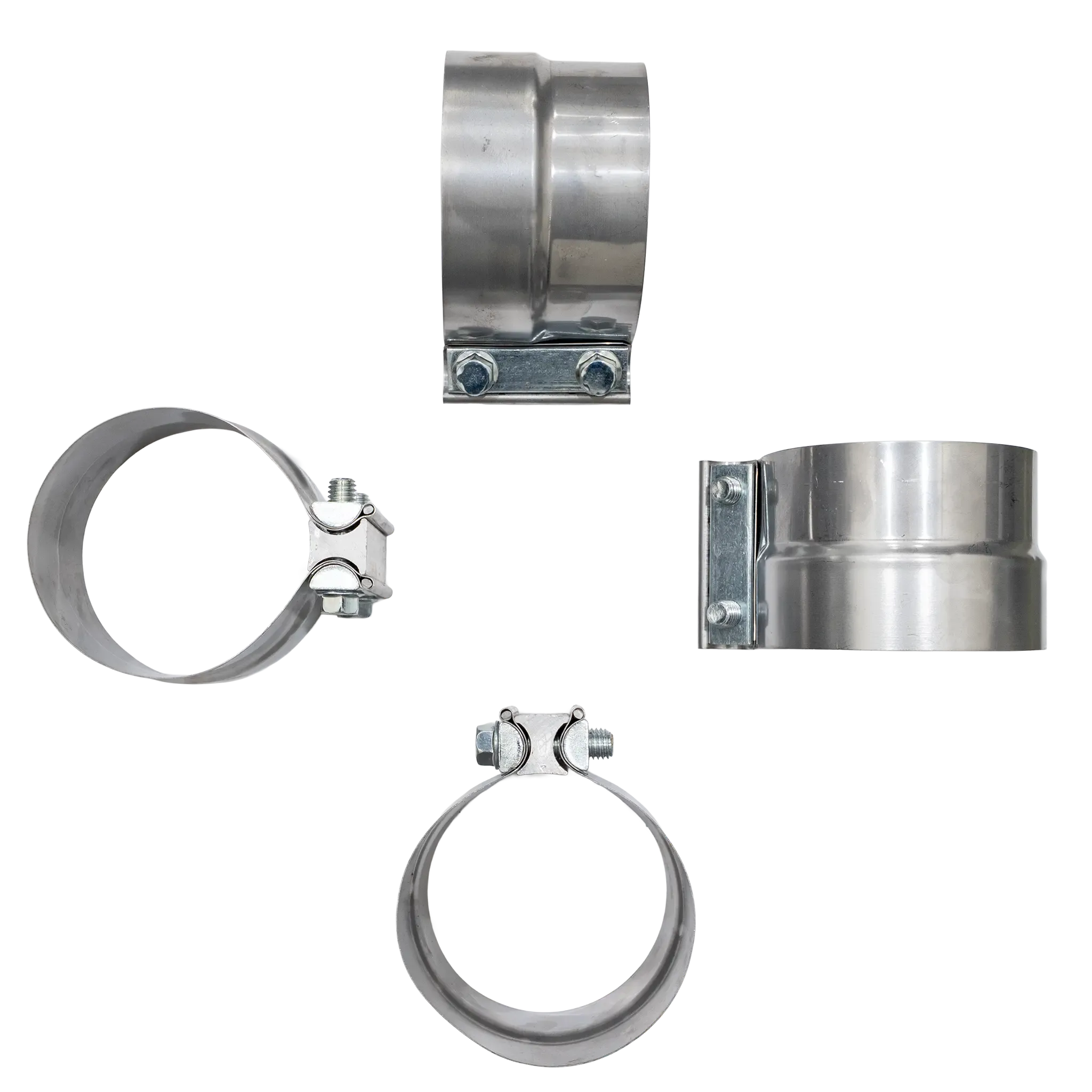 2017-2026 Duramax 4" SS CAT & DPF Race Pipe - w/ Muffler (DDC-3GM17M) - Image 4
