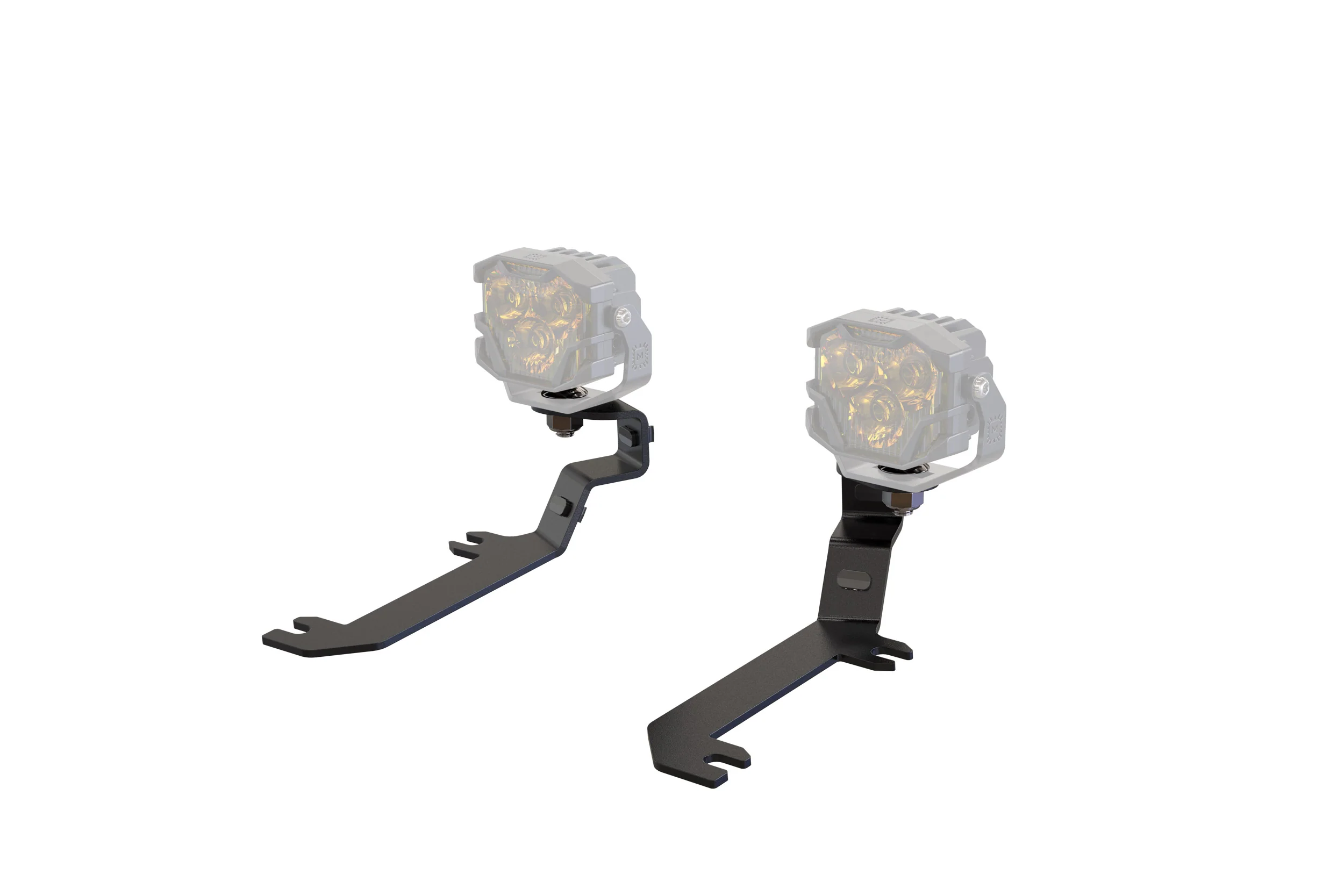 2019-2024 Chevrolet Silverado 1500 Morimoto Ditch Light Brackets (BAF091) - Image 4