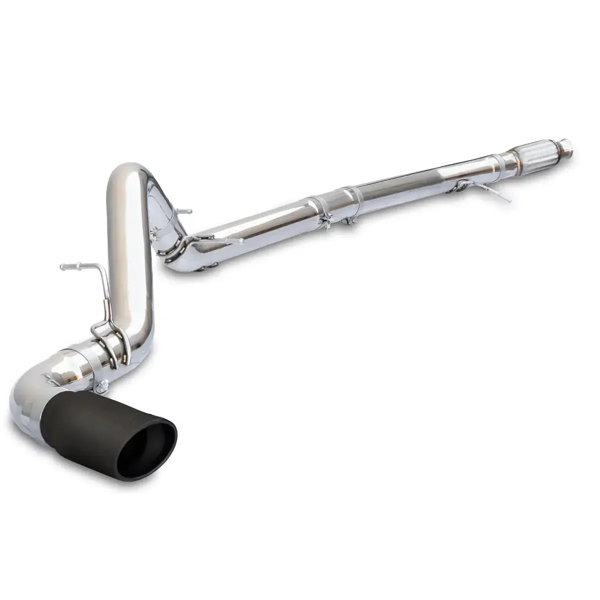 2020-2022 3.0L Duramax 4" Cat-Back Single Tip Exhaust System 304 SS (117053020) - Image 2