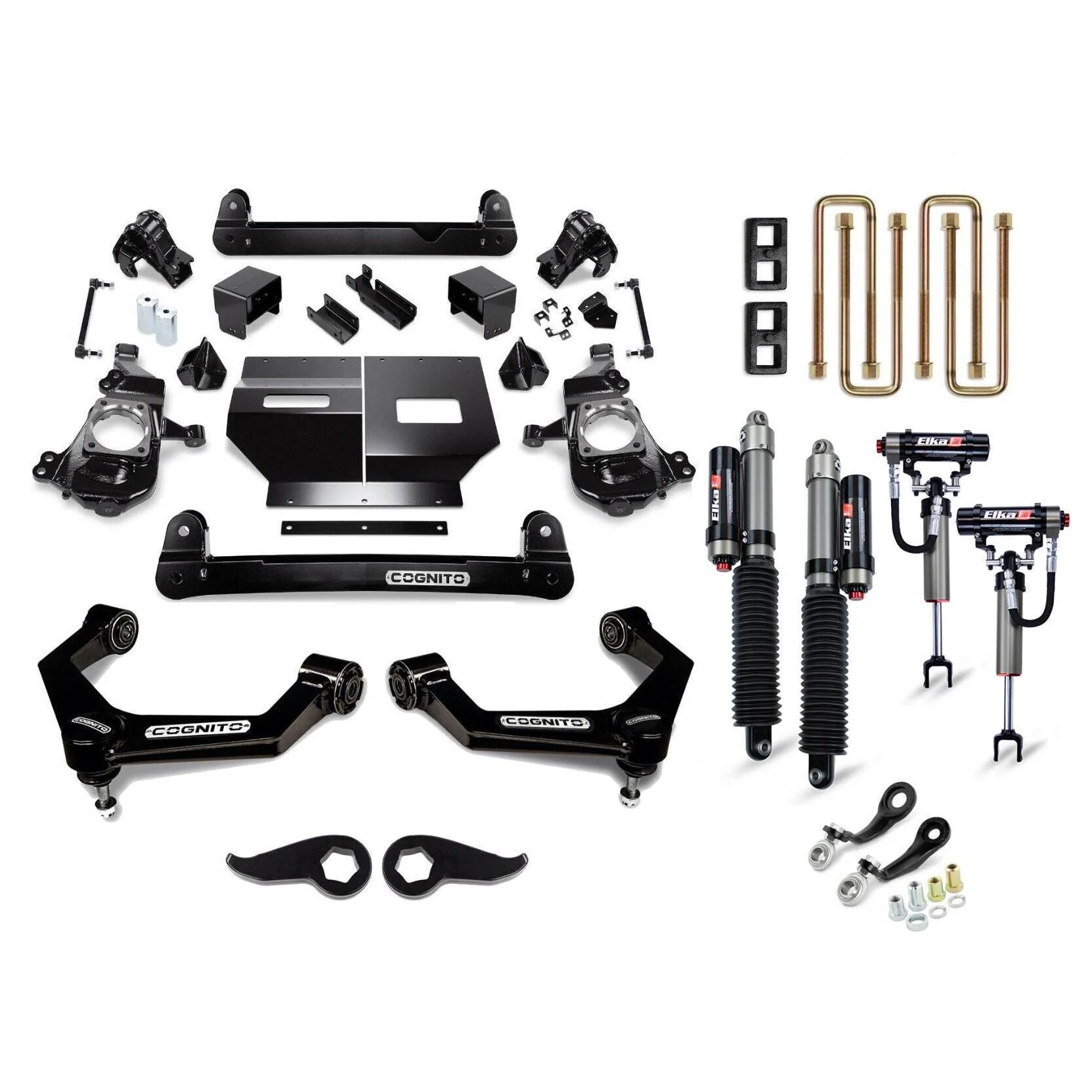 2020-2025 Duramax 5" Elite Lift Kit W/ Elka 2.5 Reservoir Shocks (210-P1292)