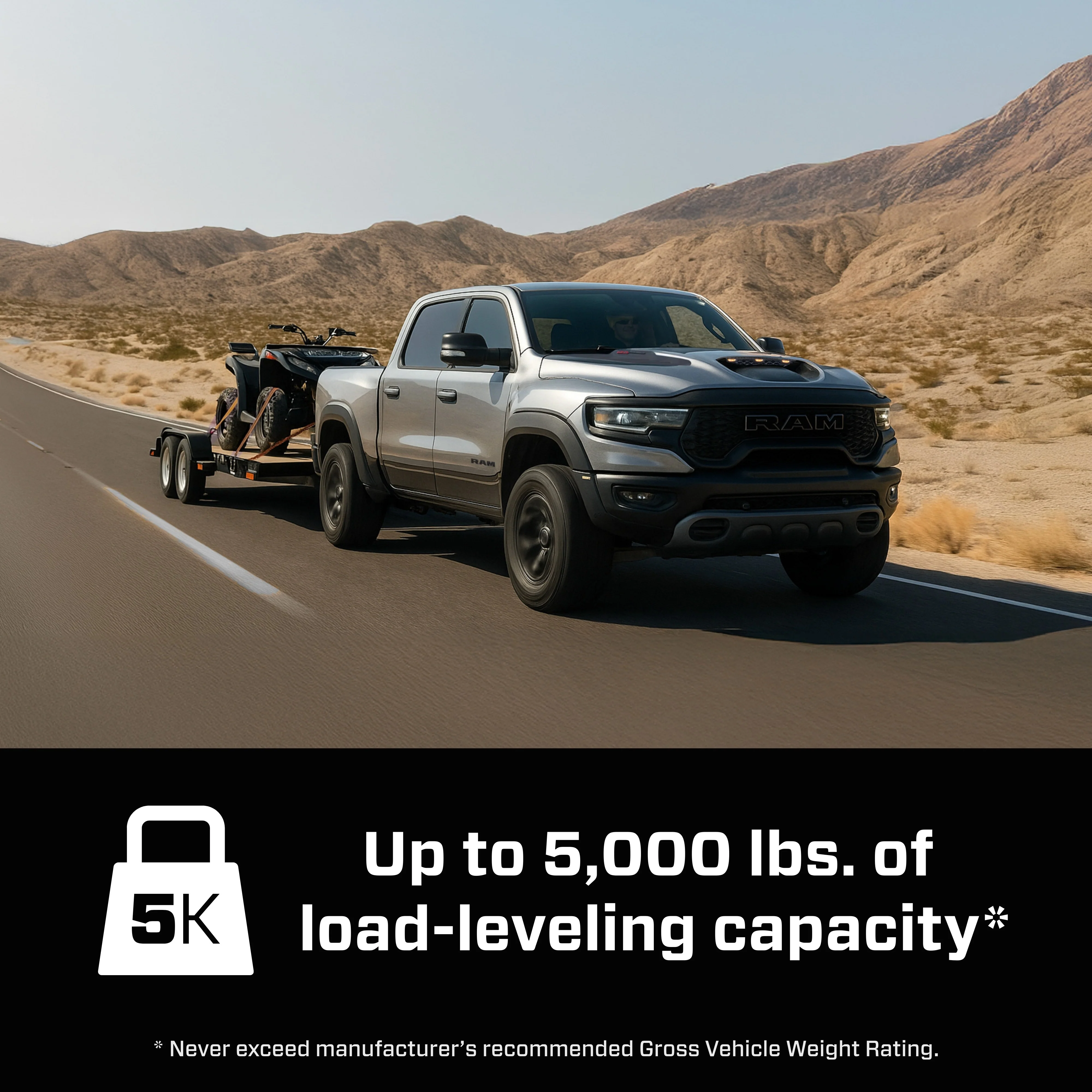 2021-2023 EcoDiesel LoadLifter 5000 Ultimate Air Spring Kit with Air Spring Cradle (88377) - Image 7