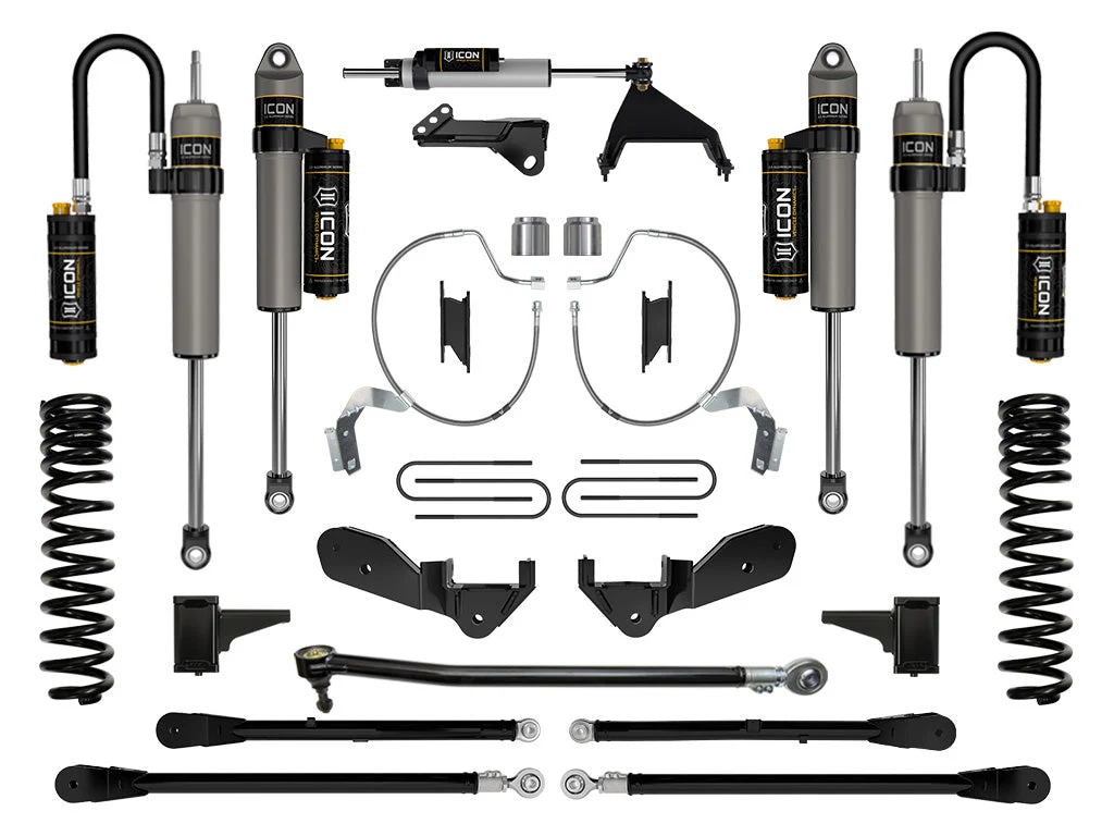 2023-2025 Powerstroke ICON Front and Rear Lift Kit (ICOK64537)
