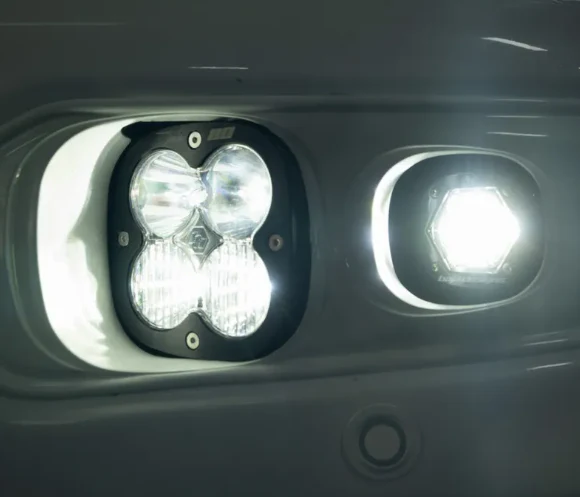 2023-2026 Ford 6.7L Power Stroke Front Fog Light Kit - Baja Designs Apex (XL80 + S1) (100140-09) - Image 4