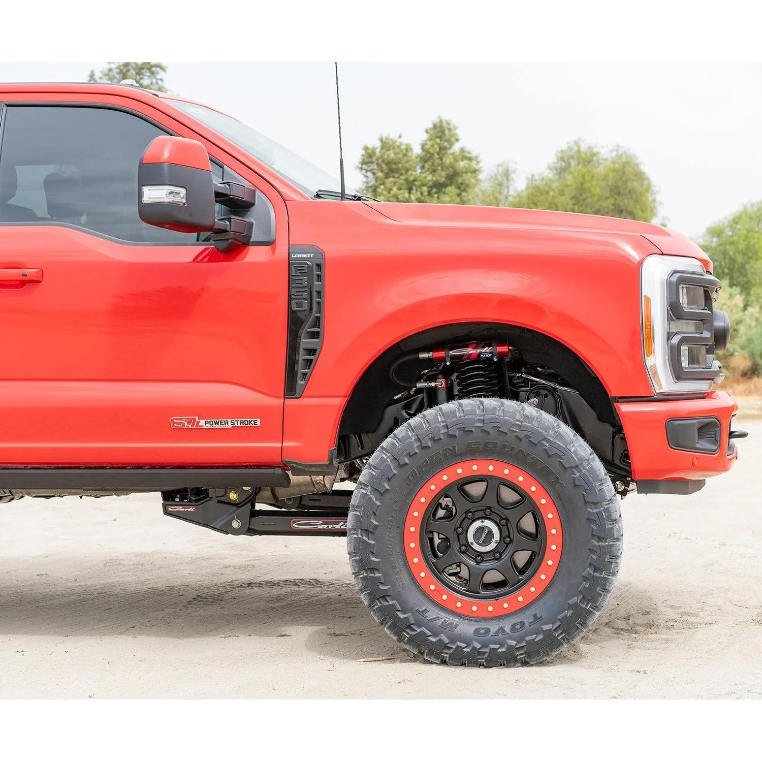 2023-2026 Powerstroke Radius Arm Drop Brackets w/ 5.5" Lift (CS-FRAD-23) - Image 2