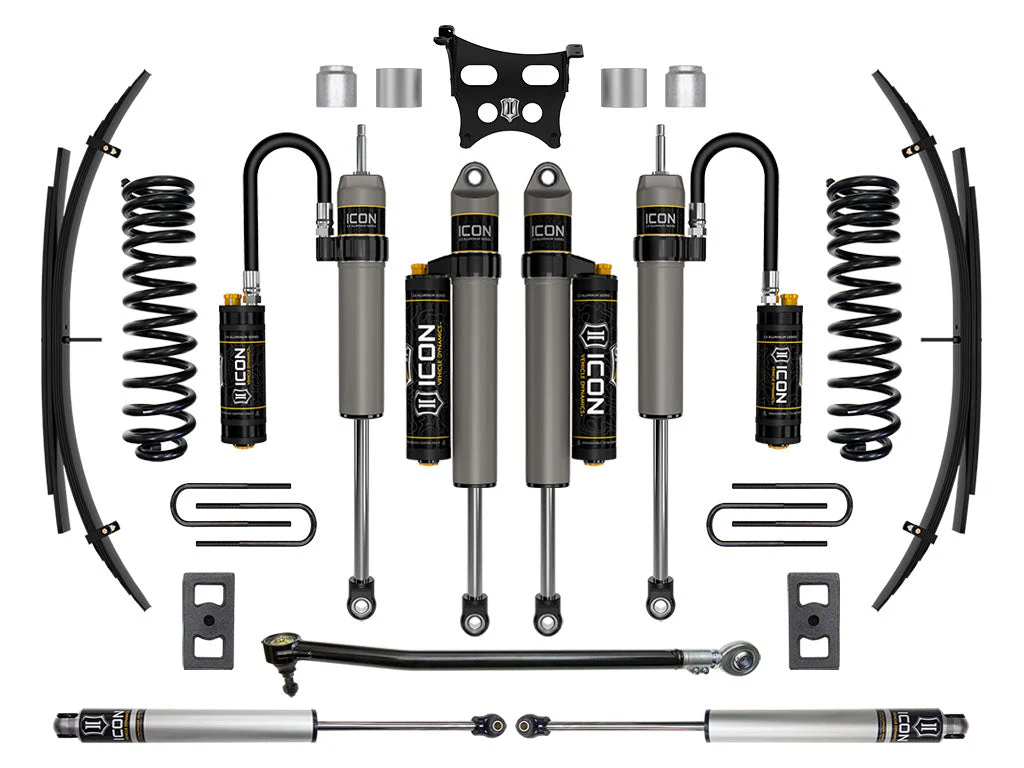 2023 Powerstroke ICON 2.5 Front and Rear Lift Kit (ICOK62565L)