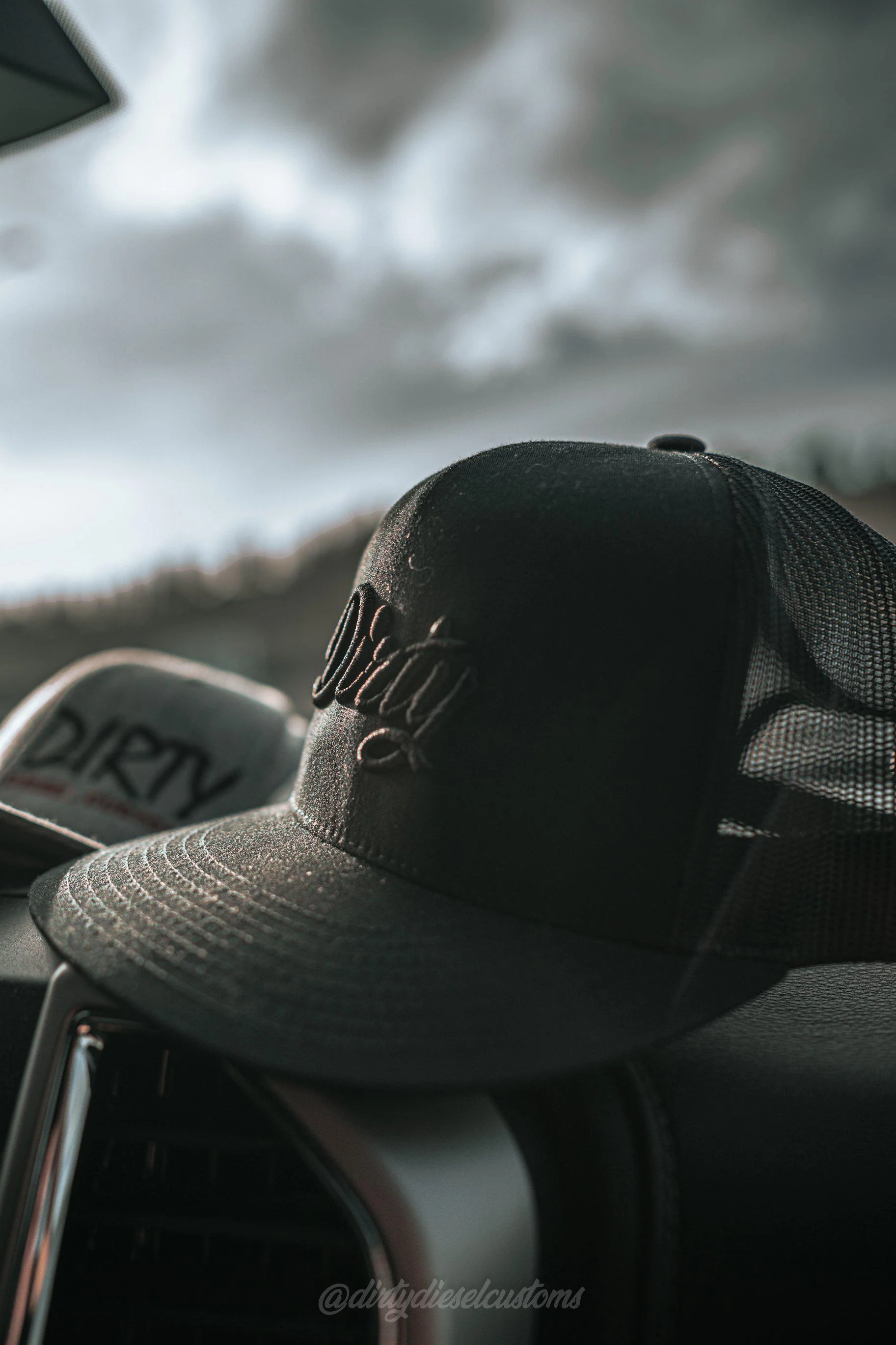 Black Edition Dirty Snapback Hat - Image 3