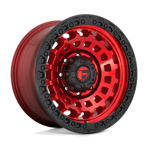 Fuel D632 ZEPHYR - Candy Red Black Bead Ring - Image 2