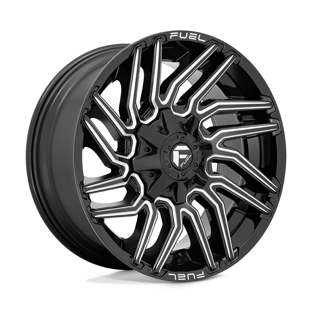 Fuel D773 TYPHOON - Gloss Black Milled