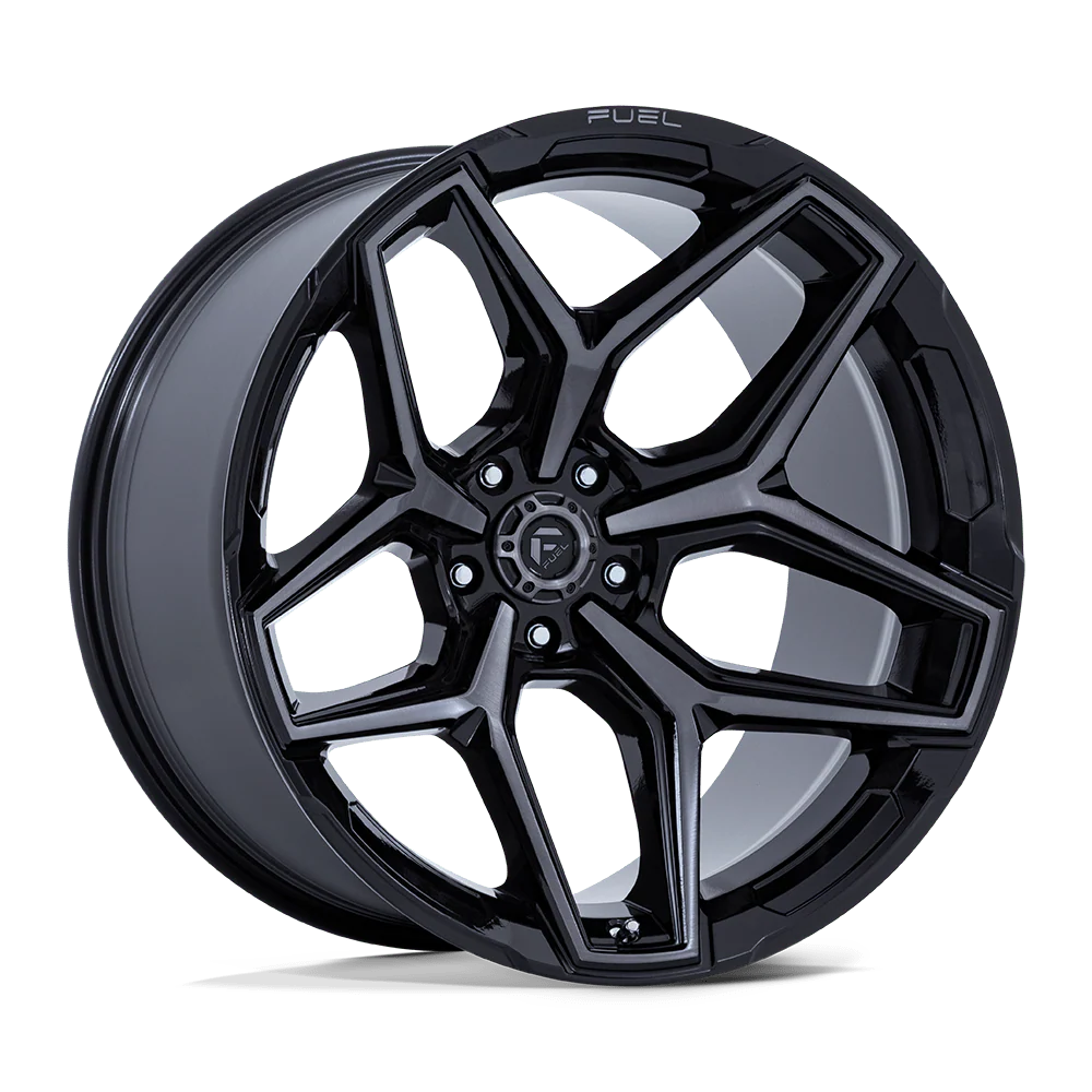 Fuel FLUX - Gloss Black Brushed Face w/ Gray Tint