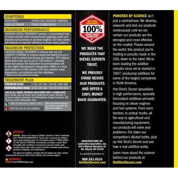Hot Shot's Secret Everyday Diesel Treatment (HSSEDT04) - Image 10