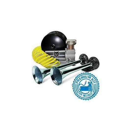 Universal Premium Dual Air Horn Kit w/ Onboard Air (HP10213) - Image 2