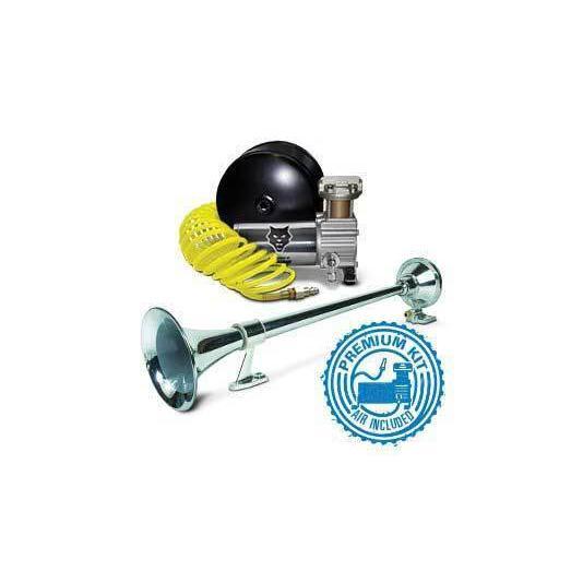 Universal Premium Large Single Air Horn Kit w/ Onboard Air (HP10238) - Image 2
