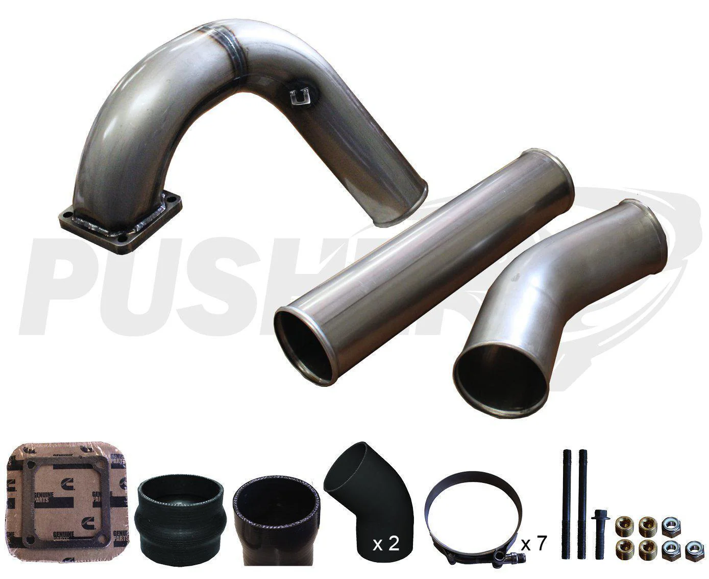 1994-1996 Cummins 3.5" Mega Intake System w/ 3.5" Intercooler Tube (PDC9496MW)