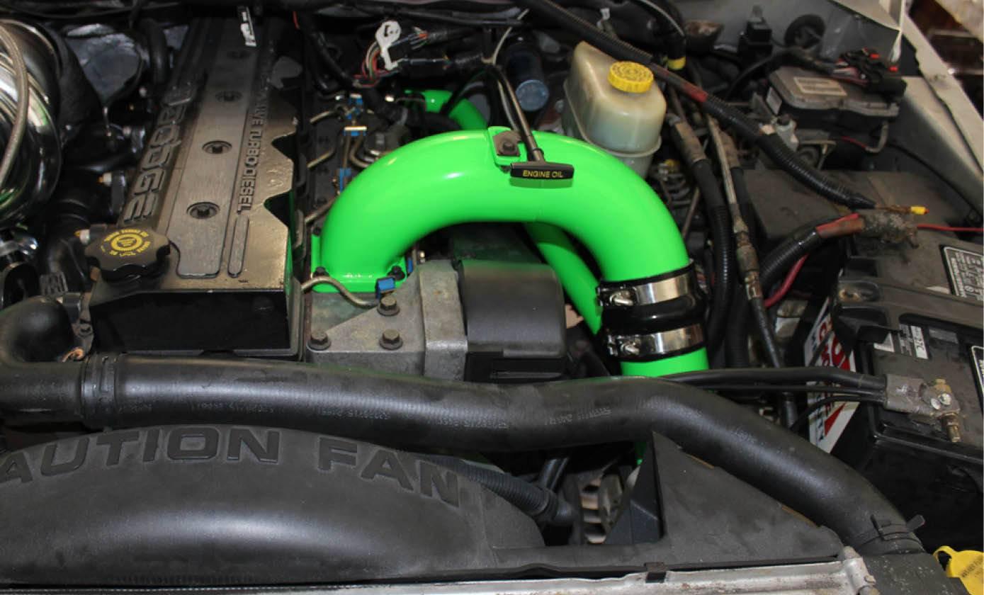 1998.5-2002 Cummins 3.5" Mega Intake System & Cross-Air Kit (PDC9802MCA) - Image 3