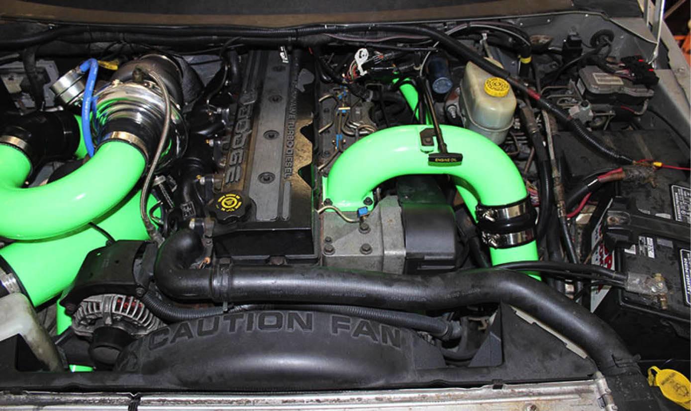 1998.5-2002 Cummins 3.5" Mega Intake System & Cross-Air Kit (PDC9802MCA) - Image 4