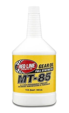 Red Line MT-85 75W85 Manual Transmission Gear Oil GL-4 - 1 Quart (50504)