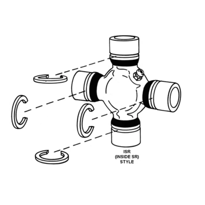 1999-2014 Powerstroke SPL55-3X/1480WJ Front Axle U-Joint (SPL55-3X) - Image 3